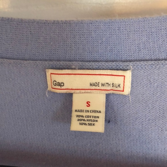 Gap periwinkle cardigan - Picture 2 of 2